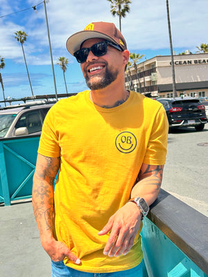 OB HAPPY FACE TEE